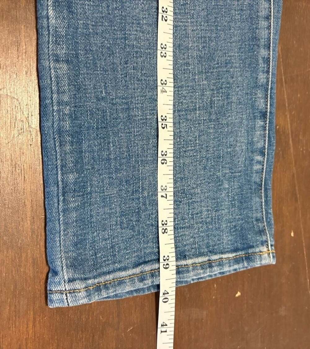 Lauren Ralph Lauren Women's Medium Wash Straight Leg Denim Jeans - Picture 7 of 8